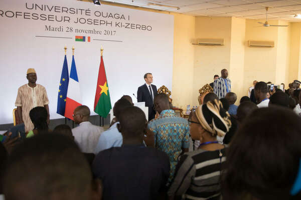 Discours d'Emmanuel MACRON à Ouagadougou (Burkina-Faso)